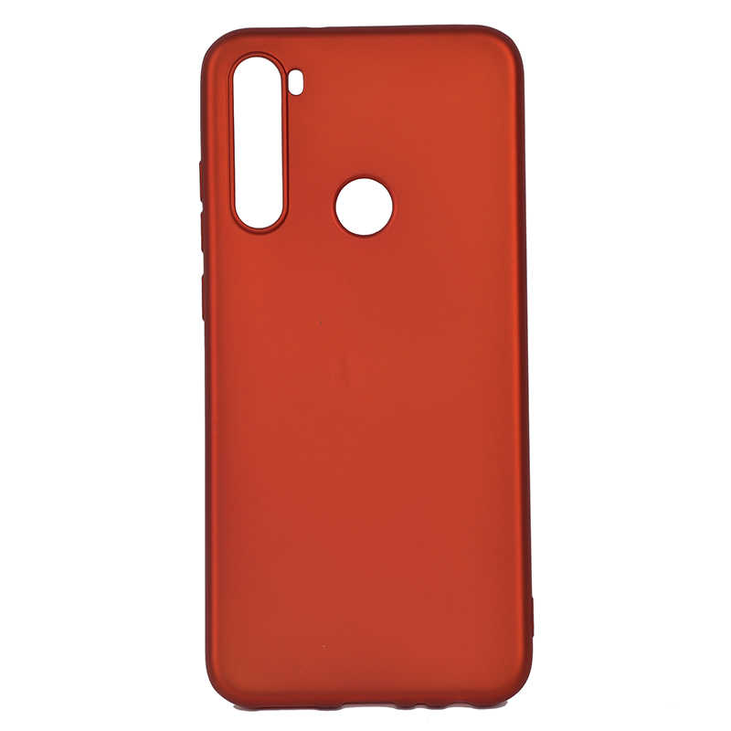 Xiaomi Uyumlu  Redmi Note 8T Kılıf Zore Premier Silikon Kapak-Kırmızı