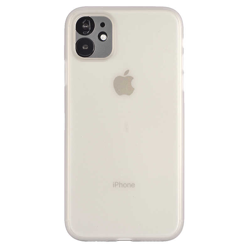 iPhone Uyumlu 11 Kılıf Zore Eko PP Kapak-Füme