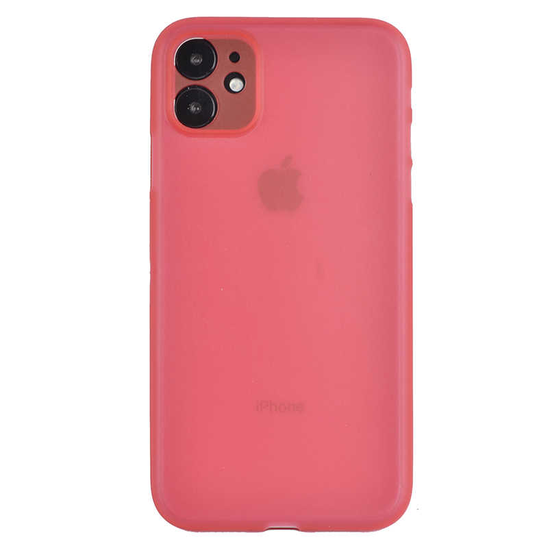 iPhone Uyumlu 11 Kılıf Zore Eko PP Kapak-Kırmızı