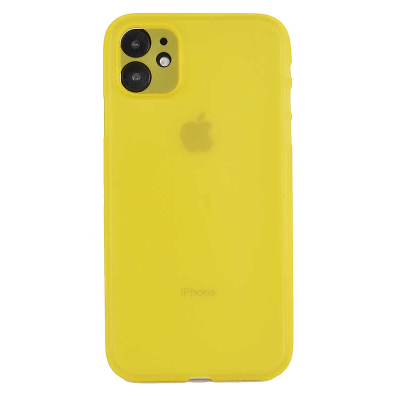 iPhone Uyumlu 11 Kılıf Zore Eko PP Kapak-Sarı