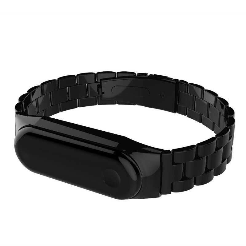 Xiaomi Uyumlu  Mi Band 4 KRD-05 Metal Kordon