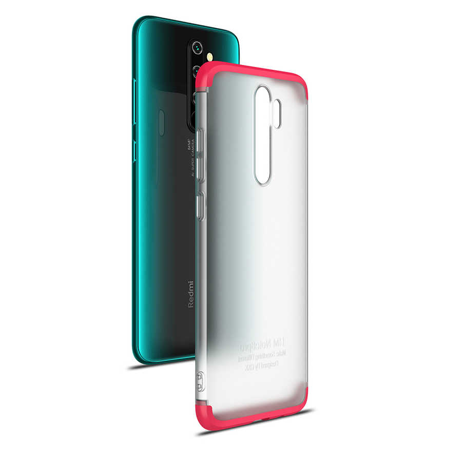 Xiaomi Uyumlu  Redmi Note 8 Pro Kılıf Zore Nili Kapak-Kırmızı