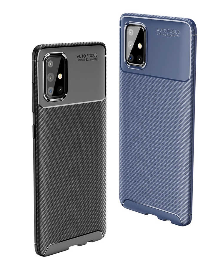 Galaxy Uyumlu A51 Kılıf Zore Negro Silikon Kapak