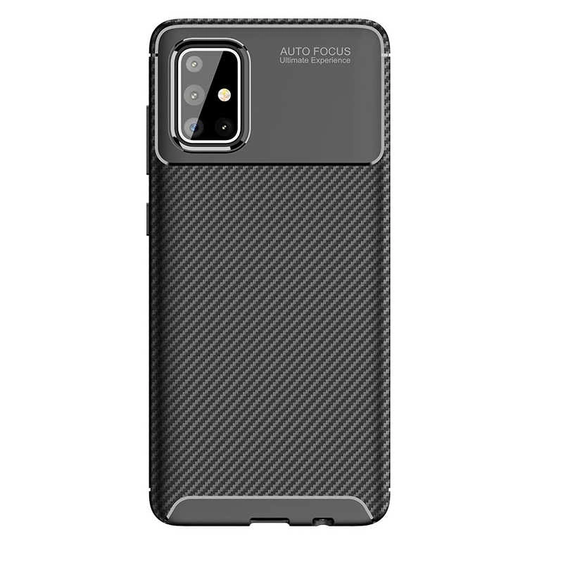 Galaxy Uyumlu A51 Kılıf Zore Negro Silikon Kapak