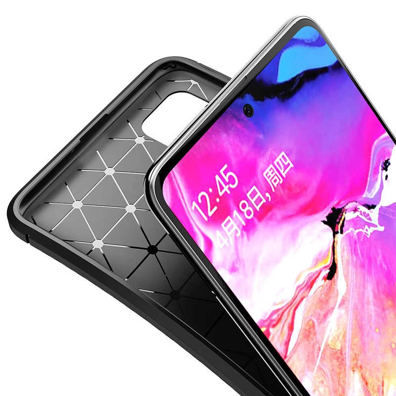 Galaxy Uyumlu A51 Kılıf Zore Negro Silikon Kapak