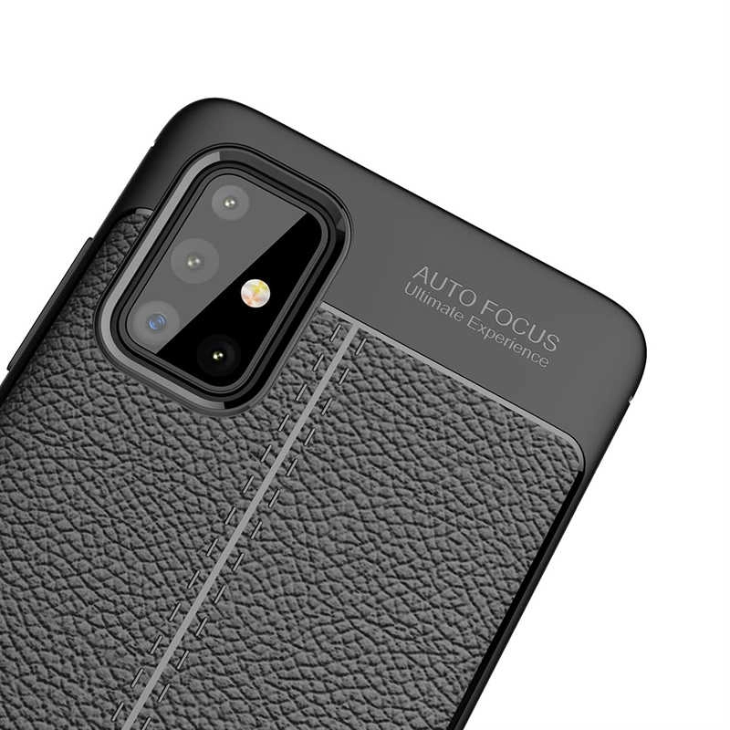Galaxy Uyumlu A71 Kılıf Zore Niss Silikon Kapak