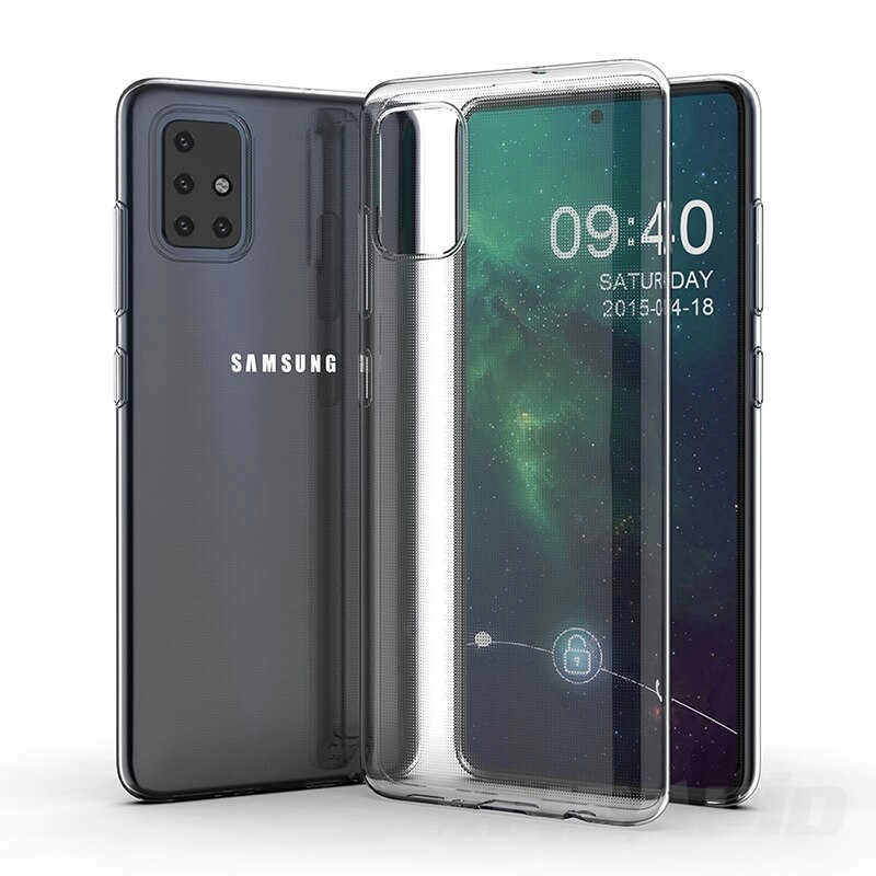 Galaxy Uyumlu A51 Kılıf Zore Süper Silikon Kapak