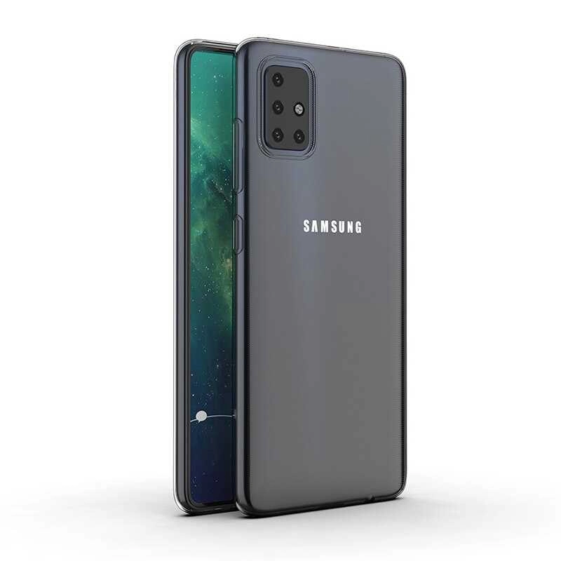 Galaxy Uyumlu A51 Kılıf Zore Süper Silikon Kapak