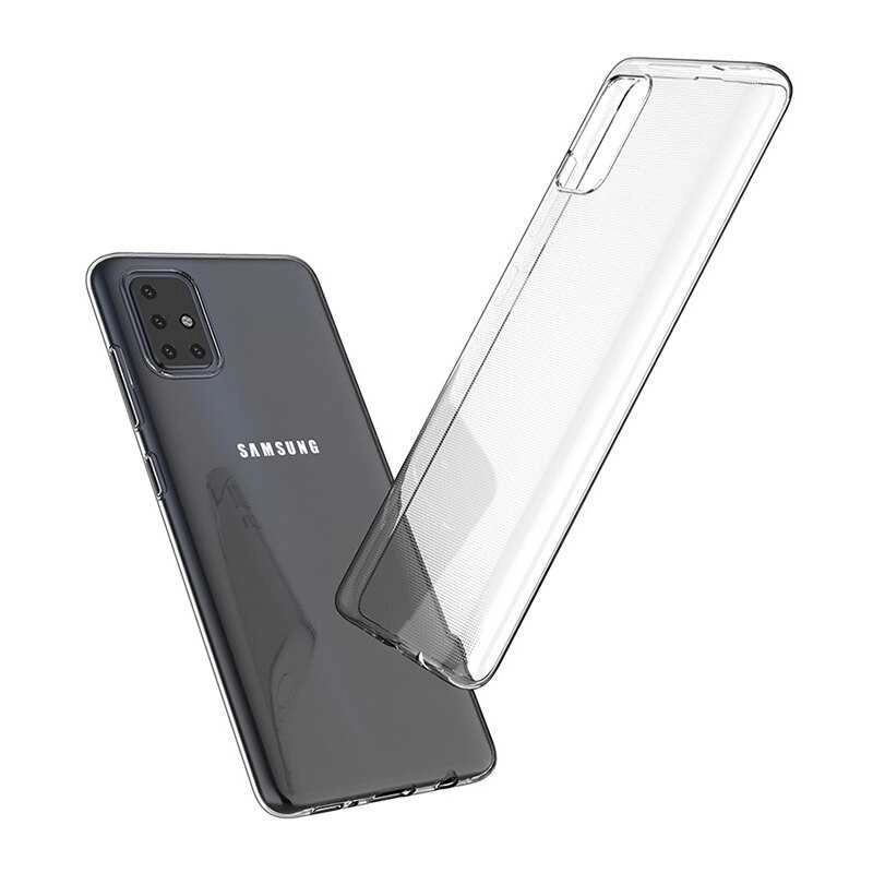 Galaxy Uyumlu A51 Kılıf Zore Süper Silikon Kapak