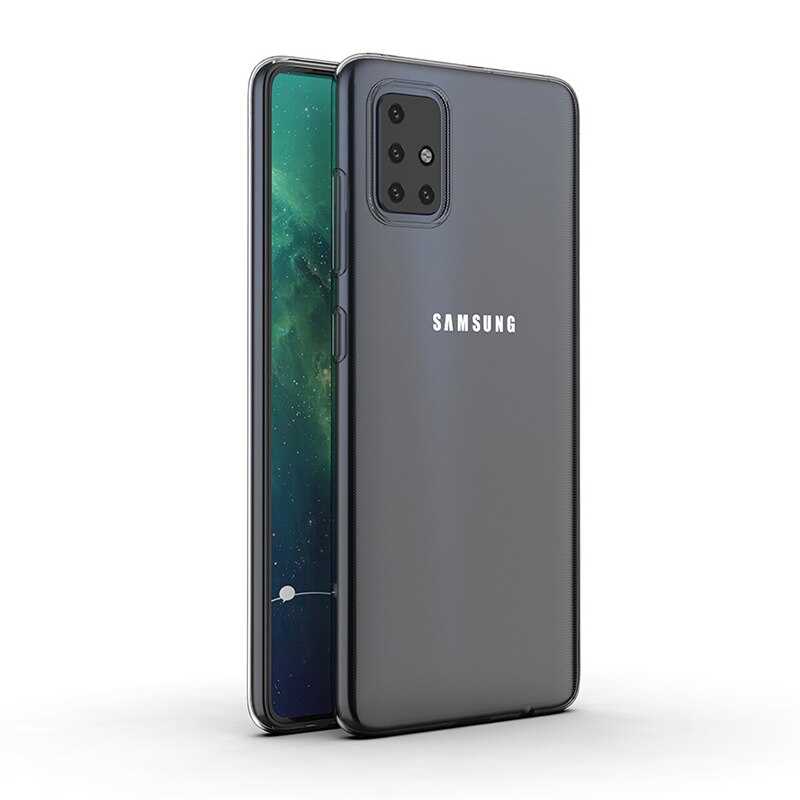 Galaxy Uyumlu A71 Kılıf Zore Süper Silikon Kapak
