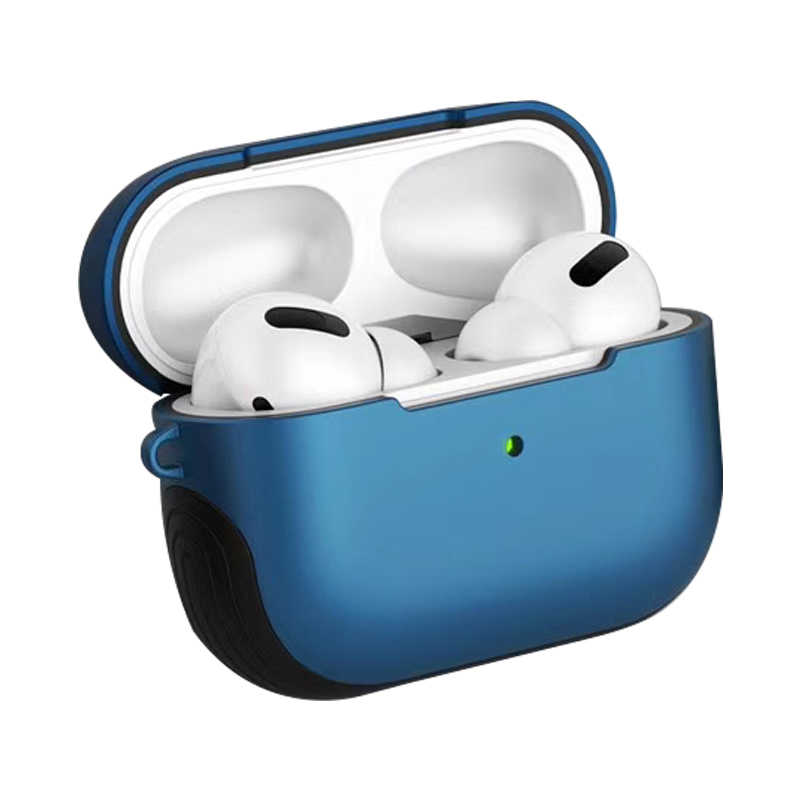 Airpods Uyumlu Pro Kılıf Zore Shockproof Silikon-Mavi