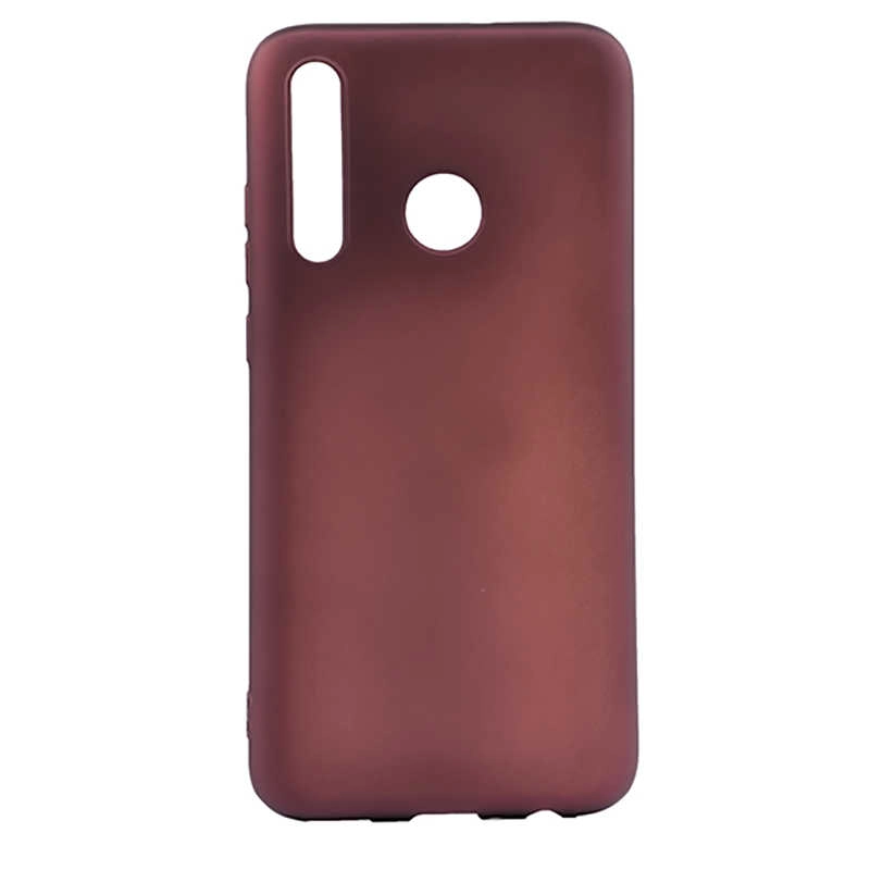 Huawei Uyumlu Honor 20 Lite Kılıf Zore Premier Silikon Kapak-Mürdüm