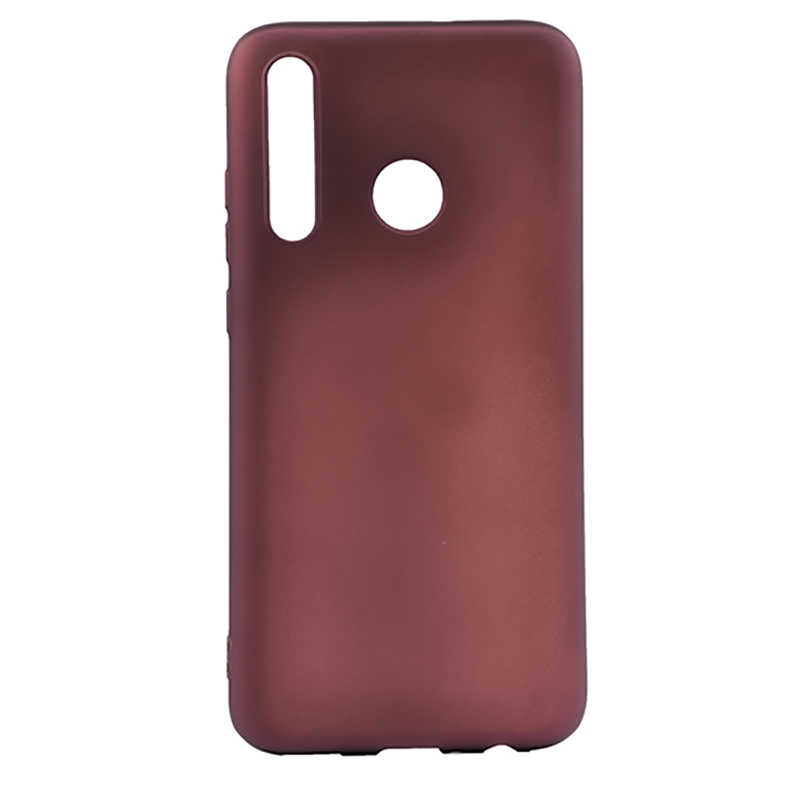 Huawei Uyumlu Honor 20 Lite Kılıf Zore Premier Silikon Kapak-Mürdüm