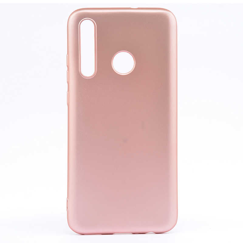 Huawei Uyumlu Honor 20 Lite Kılıf Zore Premier Silikon Kapak-Rose gold