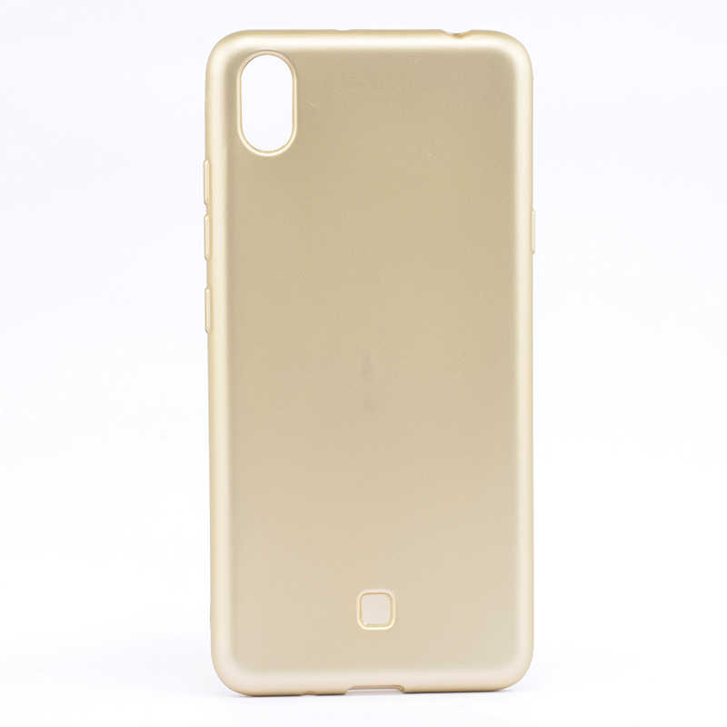 LG K20 2019 Kılıf Zore Premier Silikon Kapak-Gold
