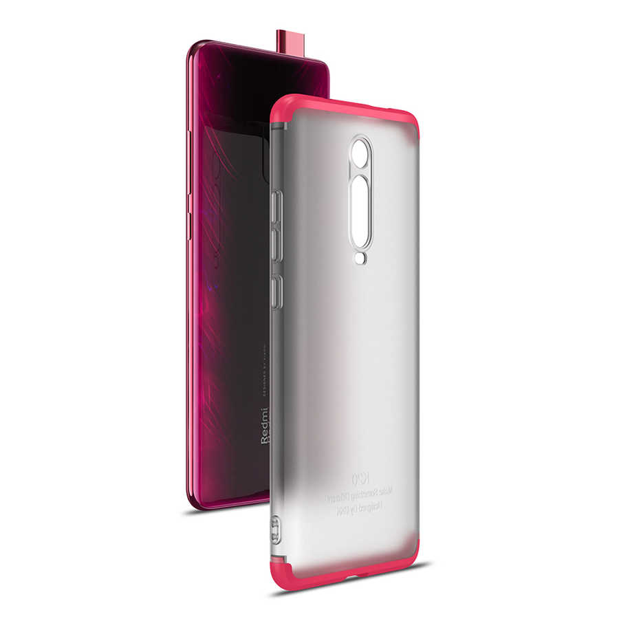 Xiaomi Uyumlu  Mi 9T Kılıf Zore Nili Kapak-Kırmızı