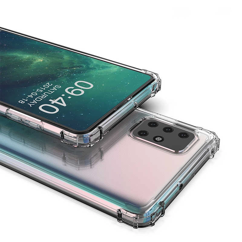 Galaxy Uyumlu A51 Kılıf Zore Nitro Toz Korumalı Shock Silikon