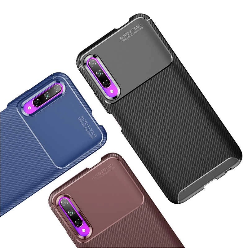 Huawei Uyumlu P Smart Pro 2019 Kılıf Zore Negro Silikon Kapak
