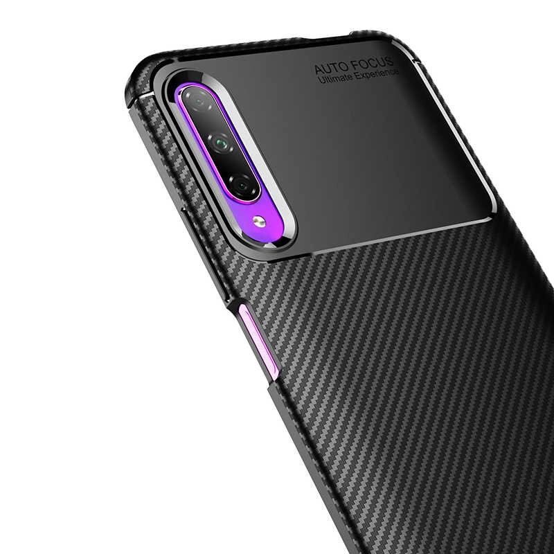 Huawei Uyumlu P Smart Pro 2019 Kılıf Zore Negro Silikon Kapak