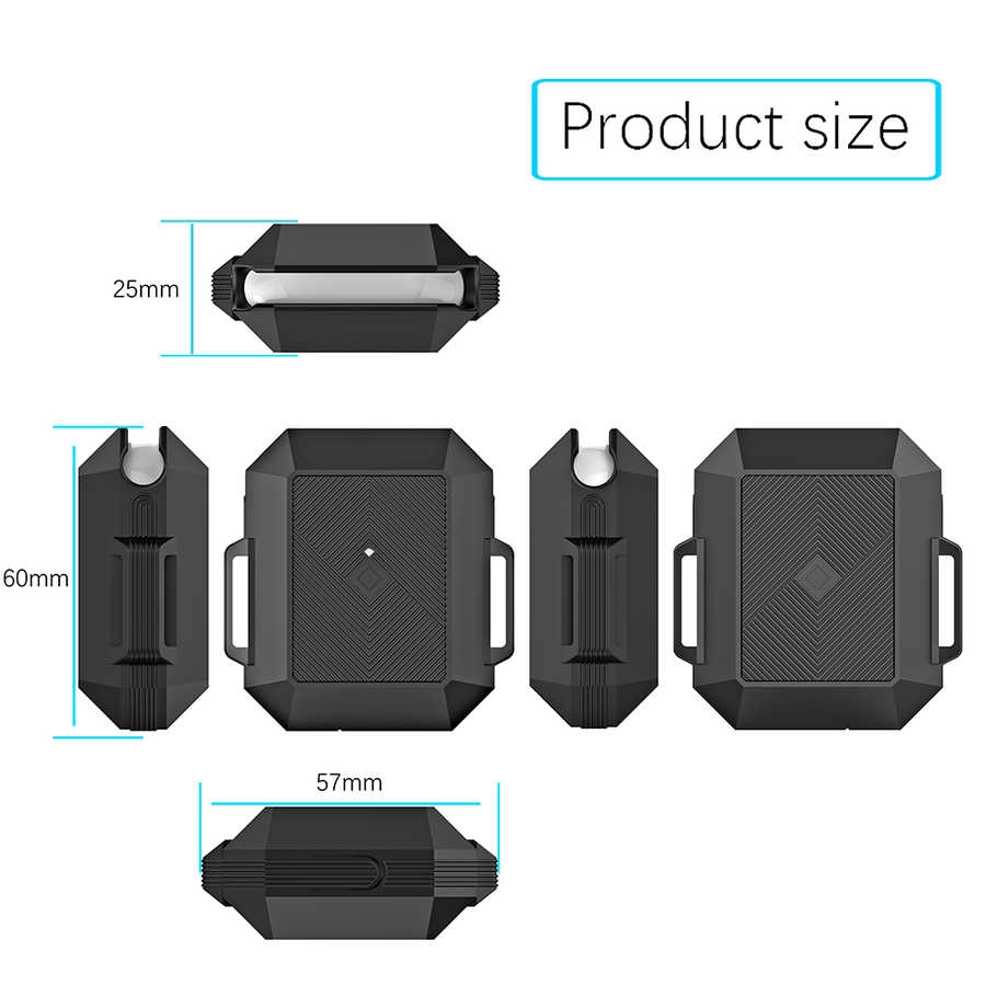 Airpods Uyumlu Kılıf Zore Airbag 09 Silikon