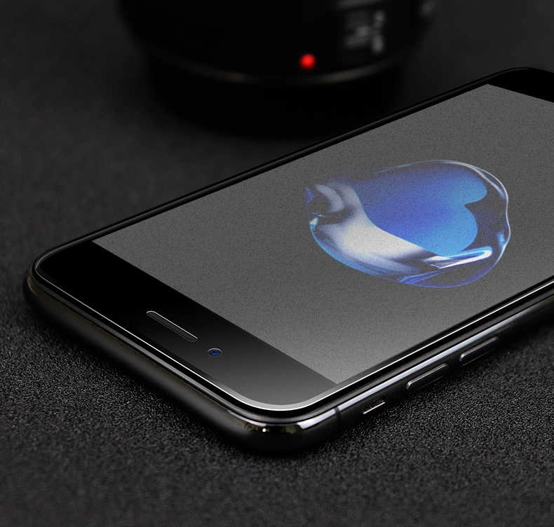 iPhone Uyumlu 7 Zore Toz Korumalı-Dust Mat HayaletTemperli Ekran Koruyucu