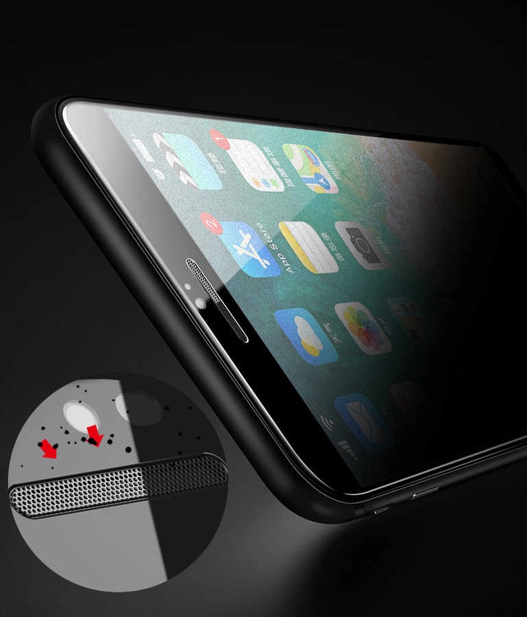 iPhone Uyumlu 8 Zore Toz Korumalı-Dust Mat HayaletTemperli Ekran Koruyucu