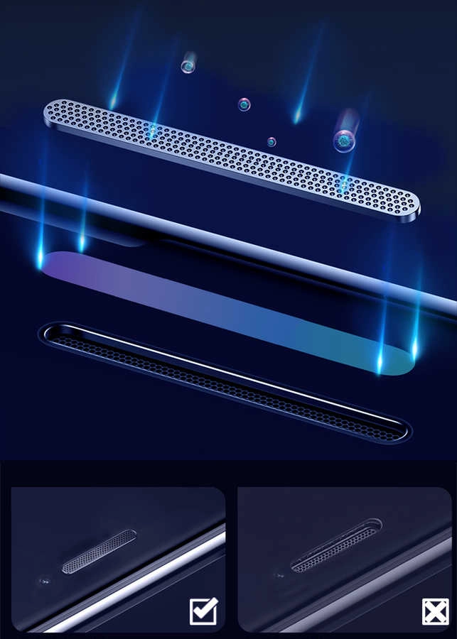 iPhone Uyumlu 8 Zore Toz Korumalı-Dust Mat HayaletTemperli Ekran Koruyucu