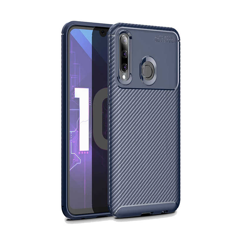 Huawei Uyumlu Honor 20 Lite Kılıf Zore Negro Silikon Kapak-Lacivert