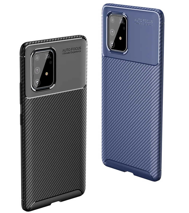 Galaxy Uyumlu A91 (S10 Lite) Kılıf Zore Negro Silikon Kapak
