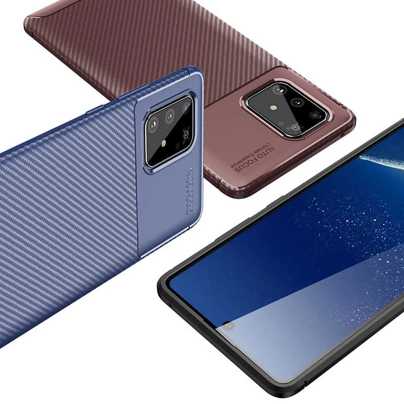 Galaxy Uyumlu A91 (S10 Lite) Kılıf Zore Negro Silikon Kapak