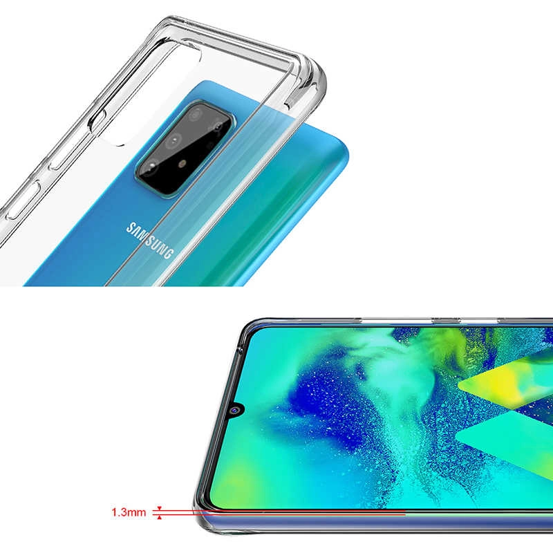 Galaxy Uyumlu A91 (S10 Lite) Zore Gard Silikon