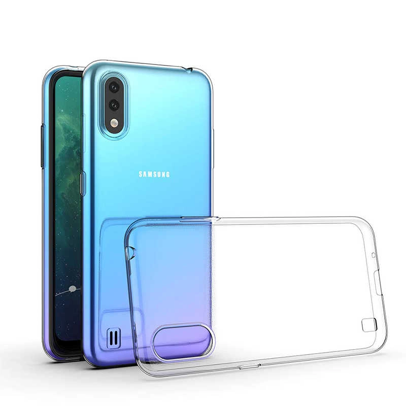 Galaxy Uyumlu A01 Kılıf Zore Süper Silikon Kapak