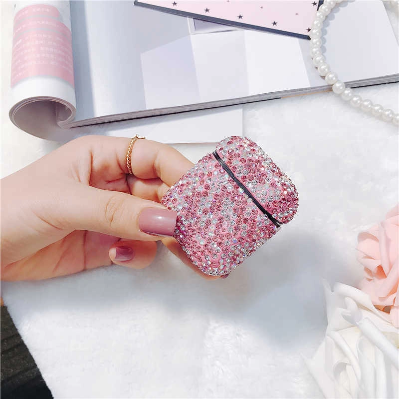 Airpods Uyumlu Kılıf Zore Diamond Silikon-No7