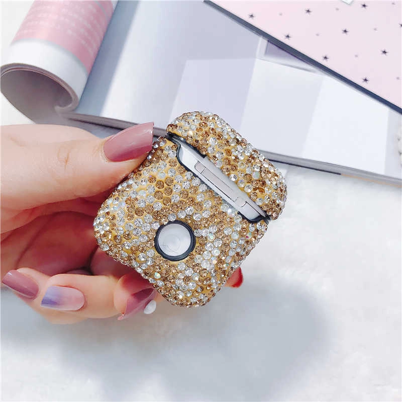 Airpods Uyumlu Kılıf Zore Diamond Silikon
