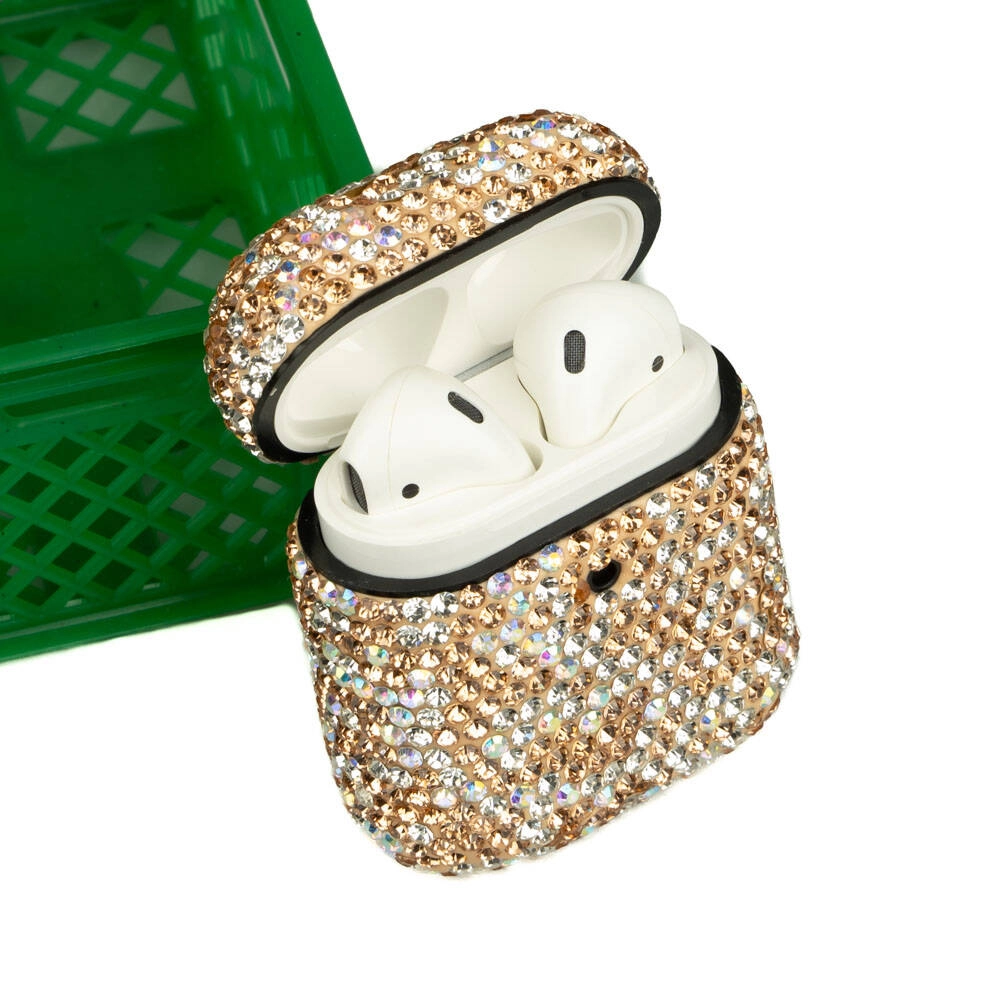 Airpods Uyumlu Kılıf Zore Diamond Silikon
