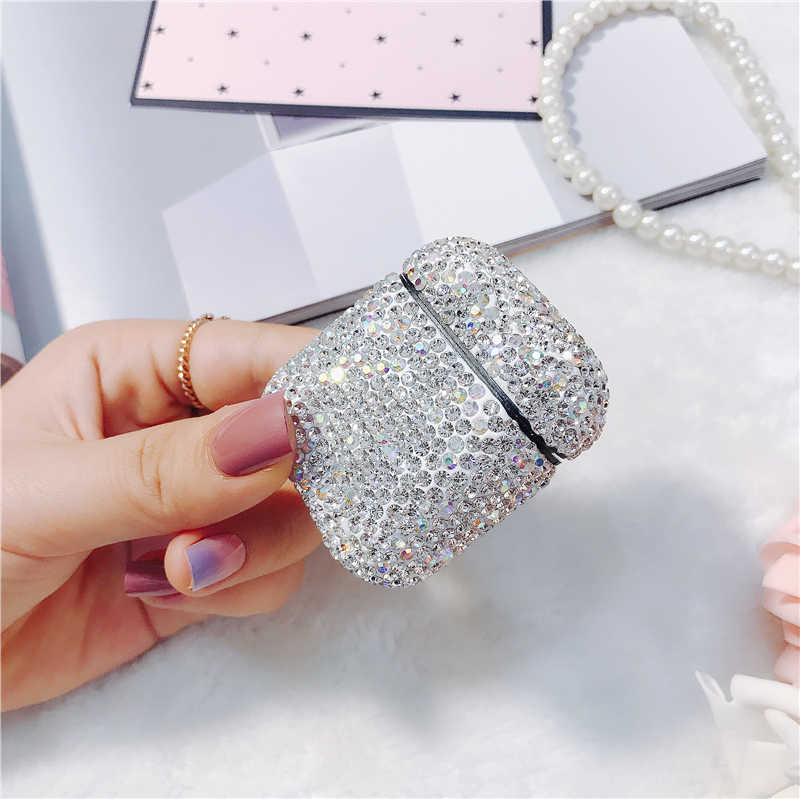 Airpods Uyumlu Kılıf Zore Diamond Silikon-No3