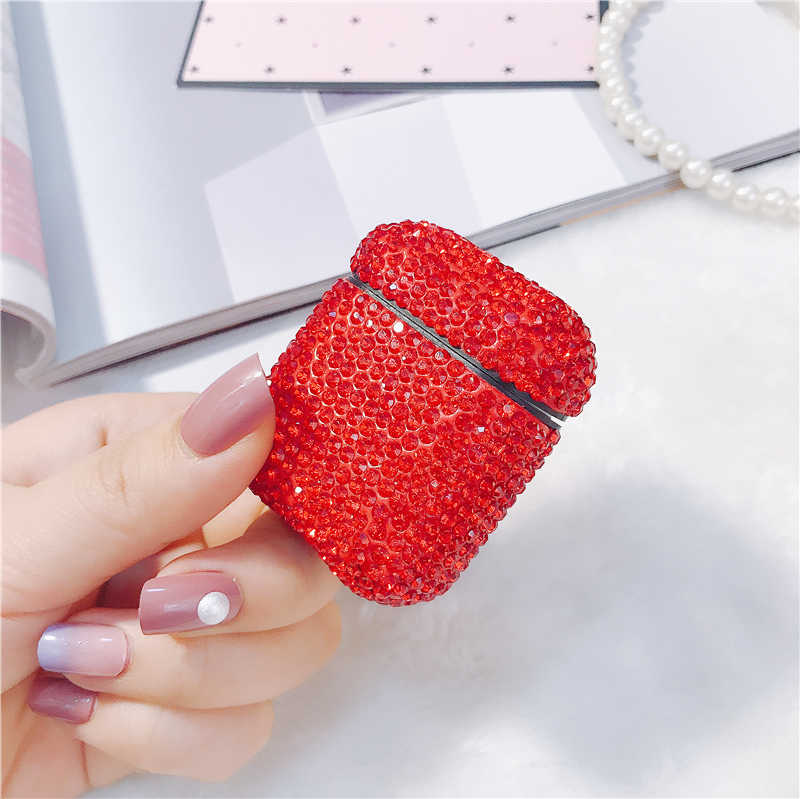 Airpods Uyumlu Kılıf Zore Diamond Silikon-No5