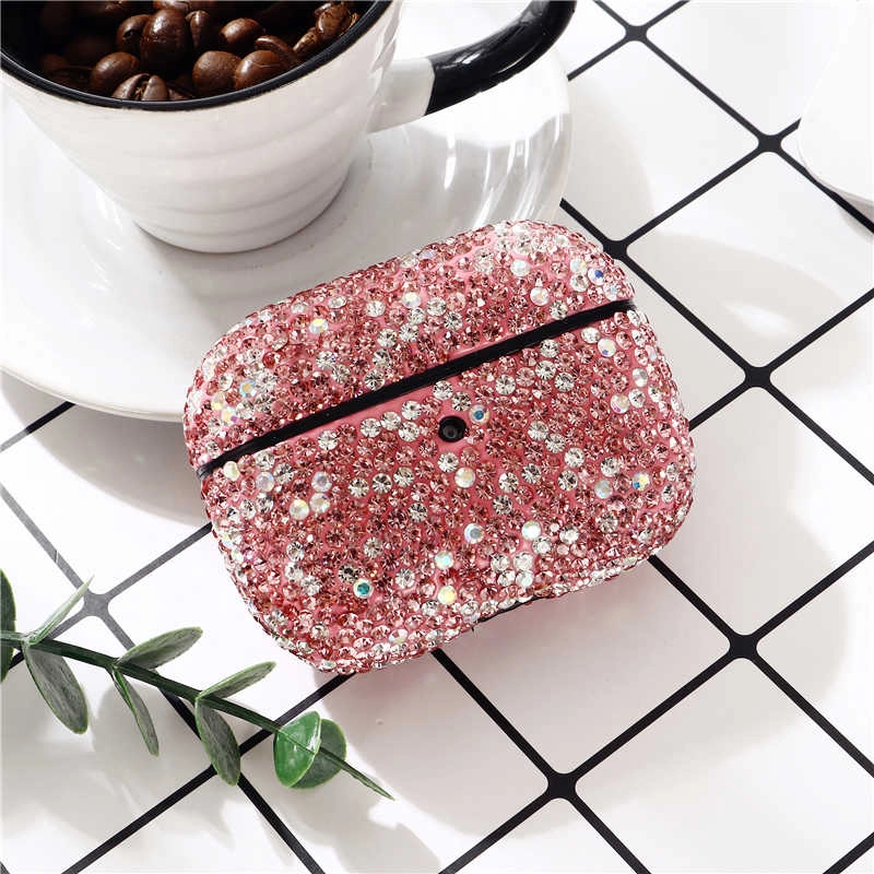 Airpods Uyumlu Pro Kılıf Zore Diamond Silikon-No7