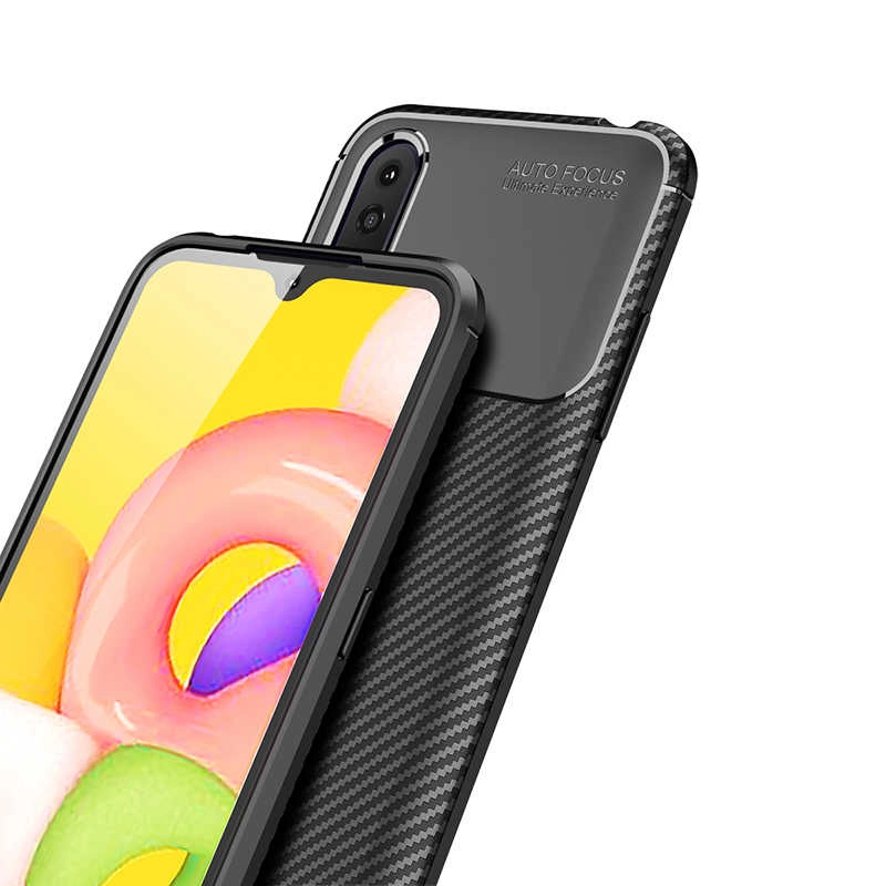 Galaxy Uyumlu A01 Kılıf Zore Negro Silikon Kapak