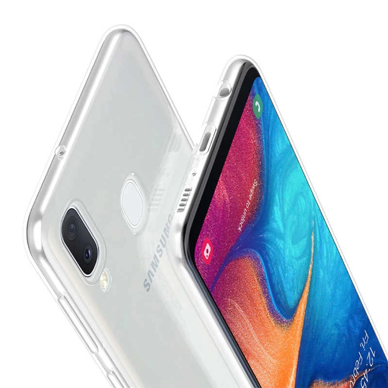 Galaxy Uyumlu A20E Kılıf Zore Süper Silikon Kapak
