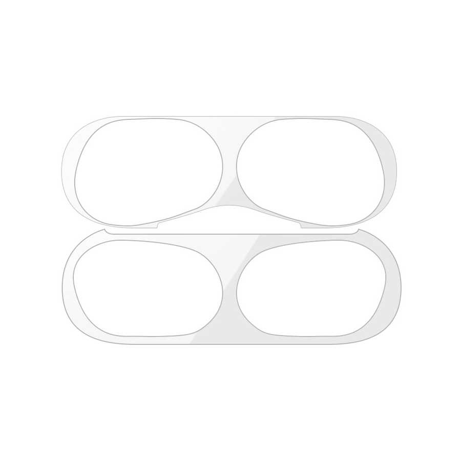 Zore Airpods Uyumlu Pro Toz Önleyici Sticker-Gri