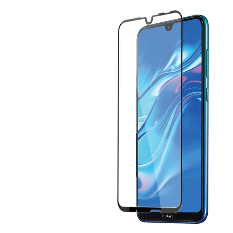 Huawei Uyumlu Y6S 2019 Zore Kenarları Kırılmaya Dayanıklı Cam Ekran Koruyucu