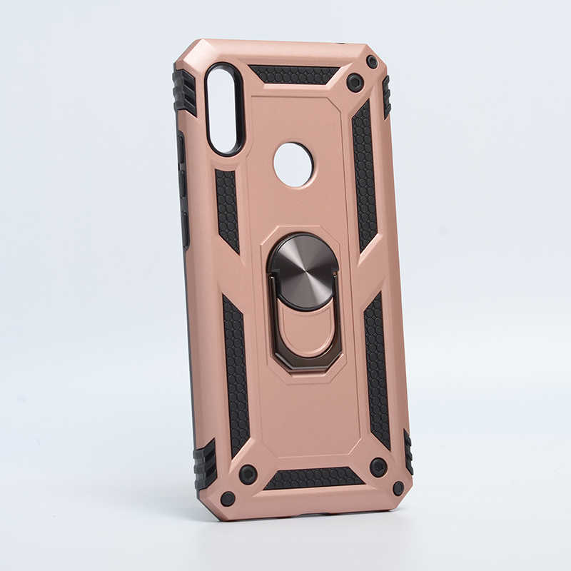 Huawei Uyumlu Y6S 2019 Kılıf Zore Vega Kapak-Rose gold
