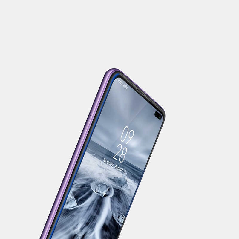 Xiaomi Uyumlu  Redmi K30 Zore Kenarları Kırılmaya Dayanıklı Cam Ekran Koruyucu