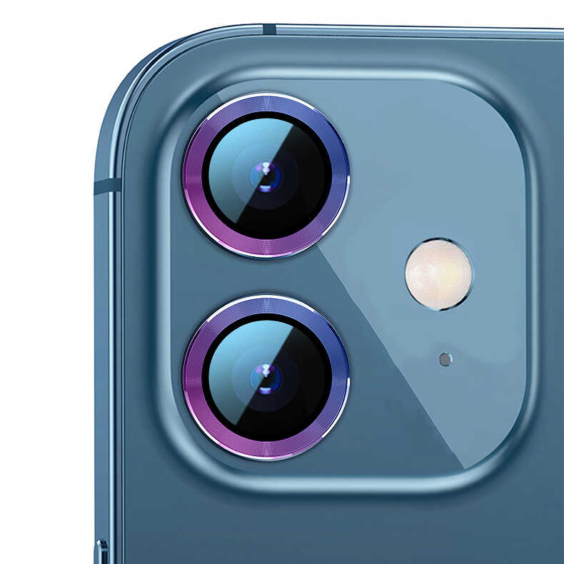 iPhone Uyumlu 11 Zore CL-02 Kamera Lens Koruyucu-Colorful