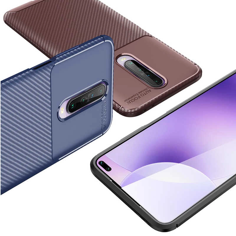Xiaomi Uyumlu  Redmi K30 Kılıf Zore Negro Silikon Kapak