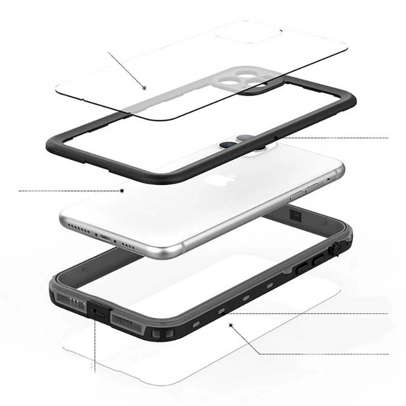 iPhone Uyumlu 11 Kılıf 1-1 Su Geçirmez Kılıf