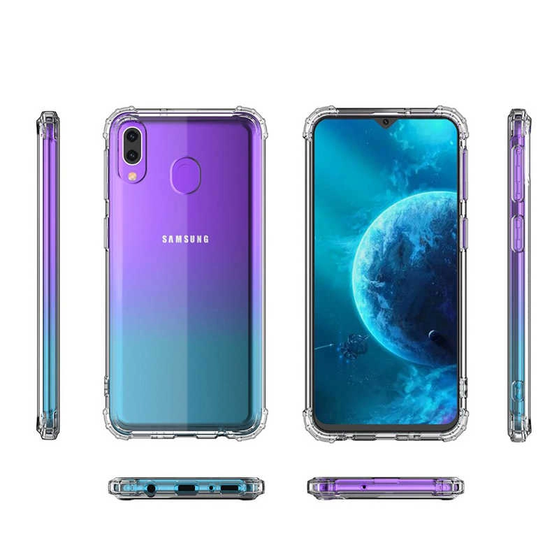 Galaxy Uyumlu A20 Kılıf Zore Nitro Toz Korumalı Shock Silikon