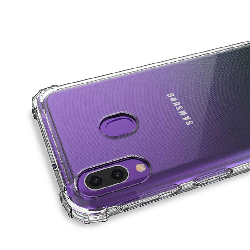 Galaxy Uyumlu A20 Kılıf Zore Nitro Toz Korumalı Shock Silikon