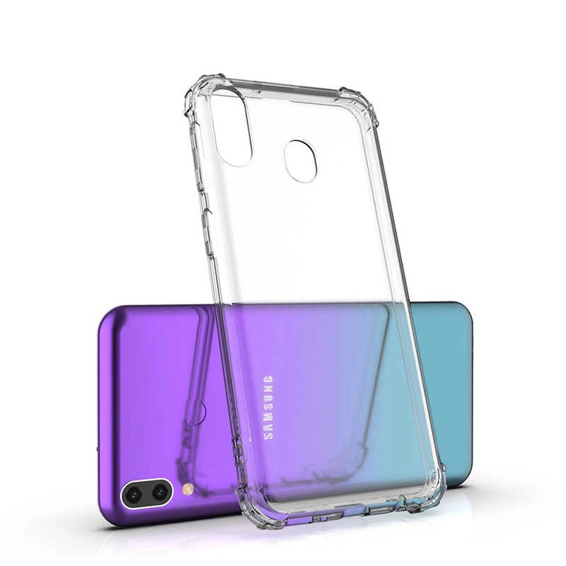 Galaxy Uyumlu A20 Kılıf Zore Nitro Toz Korumalı Shock Silikon